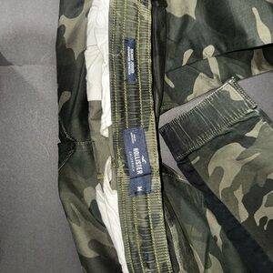 Hollister Pants I Men’s I Jogger I Side Stripe I Stretch Fabric I Super Skinny